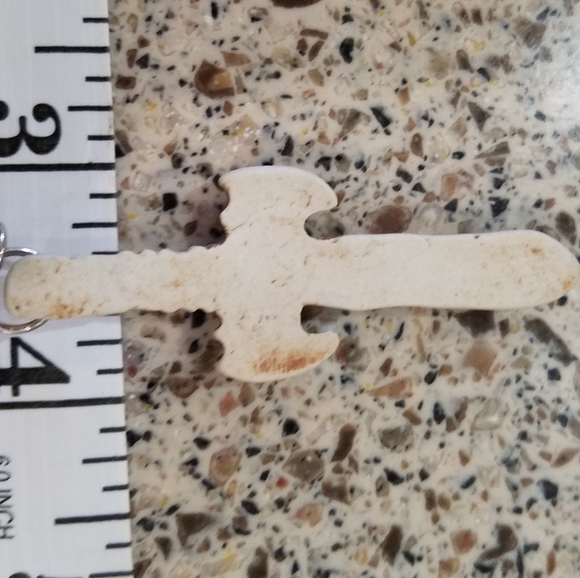 Vintage pottery fantasy sword necklace - Picture 7 of 7